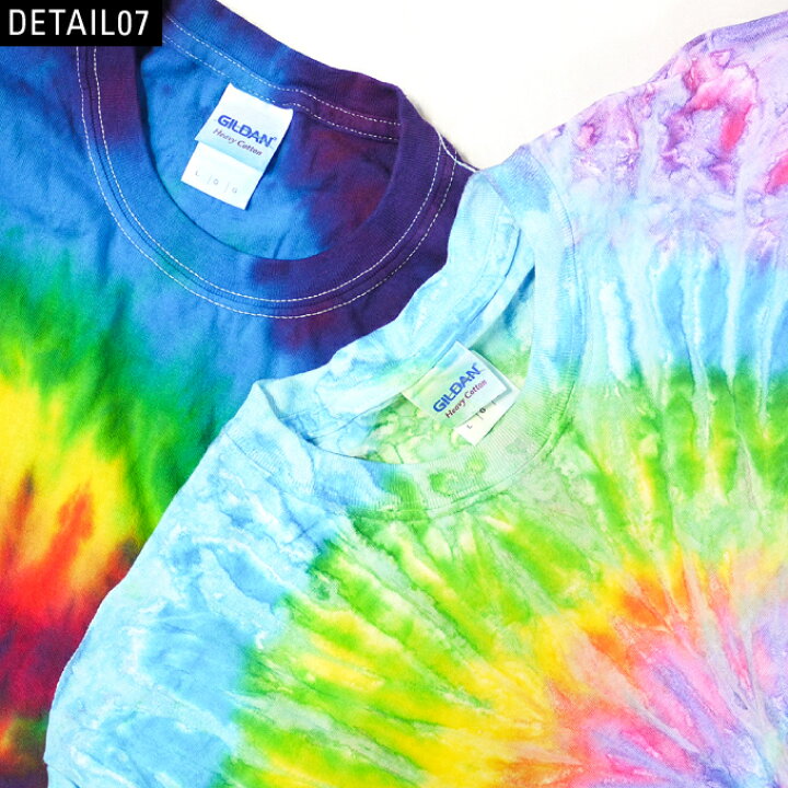 【2XL 3XL】ビッグサイズ タイダイ Tシャツ 半袖 カラートーン COLORTONE ド派手なタイダイ柄で気分は真夏♪TIEDYE トレンド USサイズ メンズ レディース ダンス衣装にもオススメ 大きいサイズ ビックサイズ | CRIMINAL(クリミナル)