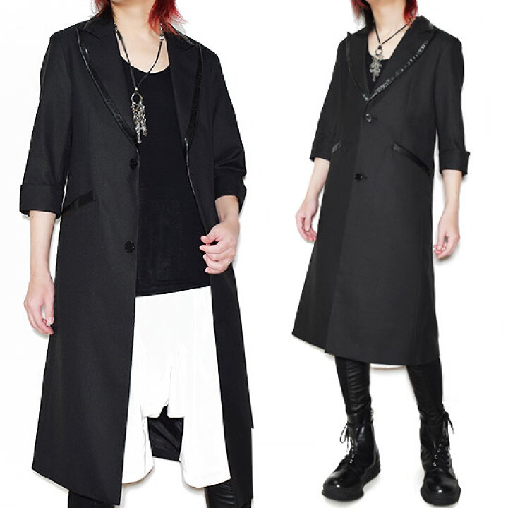 楽天市場】テーラードジャケット メンズ ロング丈 ロングテーラード  