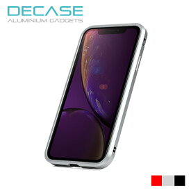 DECASE iPhone XS Max / XR 高精度 アルミニウム バンパー ケース 精密機器メーカー技術の結晶 ディケース アイフォン