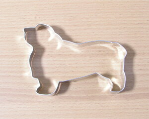 ★メール便選択可★クランバースパニエル クッキー型 ワンコ 犬 イヌ ※返品交換は承っておりません。型抜き クラフト 石鹸 手芸 メタル 抜き型 かわいい 手作り お菓子 おしゃれ クッキー