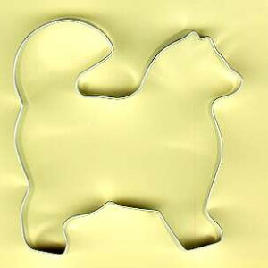 ★メール便選択可★エルクハウンドのクッキー型 ワンコ 犬 イヌ ドッグ おやつ(返品交換不可)型抜き クラフト 石鹸 手芸 メタル 抜き型 かわいい 手作り お菓子 おしゃれ クッキーカッタ