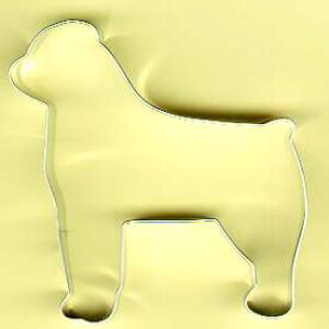 ★メール便選択可★ロットワイラー クッキー型 ワンコ 犬 イヌ ※返品交換は承っておりません。型抜き クラフト 石鹸 手芸 メタル 抜き型 かわいい 手作り お菓子 おしゃれ クッキーカッタ