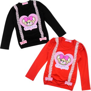 EARTHMAGIC�y���K�戵�X�z�A�[�X�}�W�b�N �t�F�C�X�}�t�B�[ �T�X�y���_�[�������v�����gT�V���c �� �� �`���[���t���� ���� ���̎q �q���� �L�b�Y �g�b�v�X 100cm �y50%OFF�z