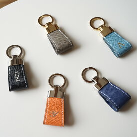 本革 ミニSO キーリング ワープロラックス オーダーメイド 名入れ キーホルダー 革 おしゃれ シンプル かわいい レディース メンズ 日本製 国産 ドイツレザー バイク ギフト ペア お揃い 贈り物 プレゼント 記念日 誕生日 推し活 メンカラ— シーバイシーレザー 送料無料