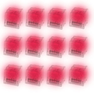 光るおもちゃ 氷 LED 12個セット アイスキューブ 感知式ライト おしゃれ 演出 キューブ ライト パーティー アイス 結婚式 バー 飲み会 光るドリンク クリスマス ハロウィン 電池交換不可 12個