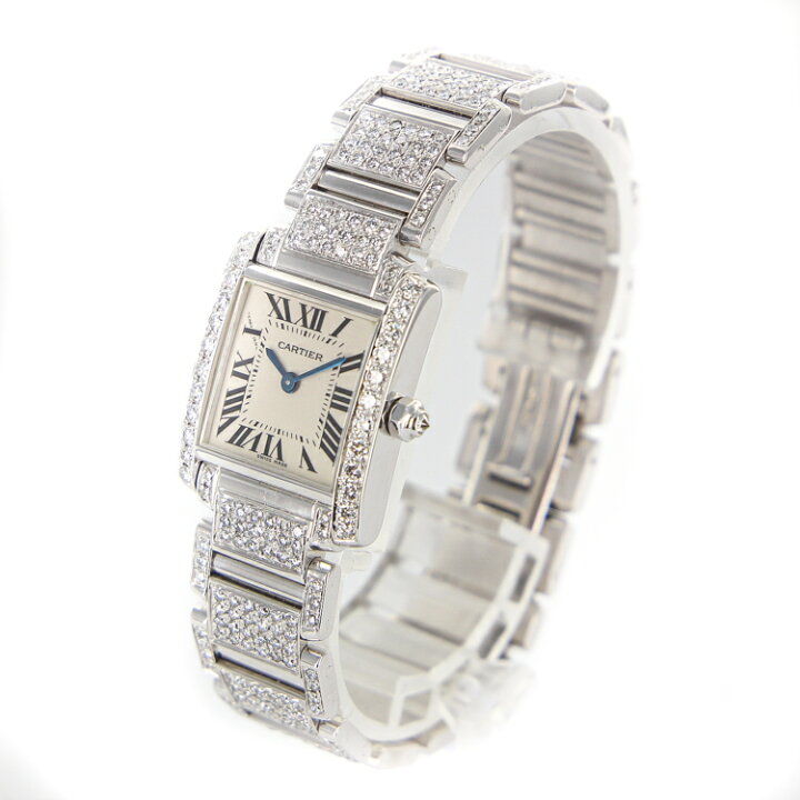 Cartier カルティエ タンクフランセーズ アフターダイヤ（カルティエ  