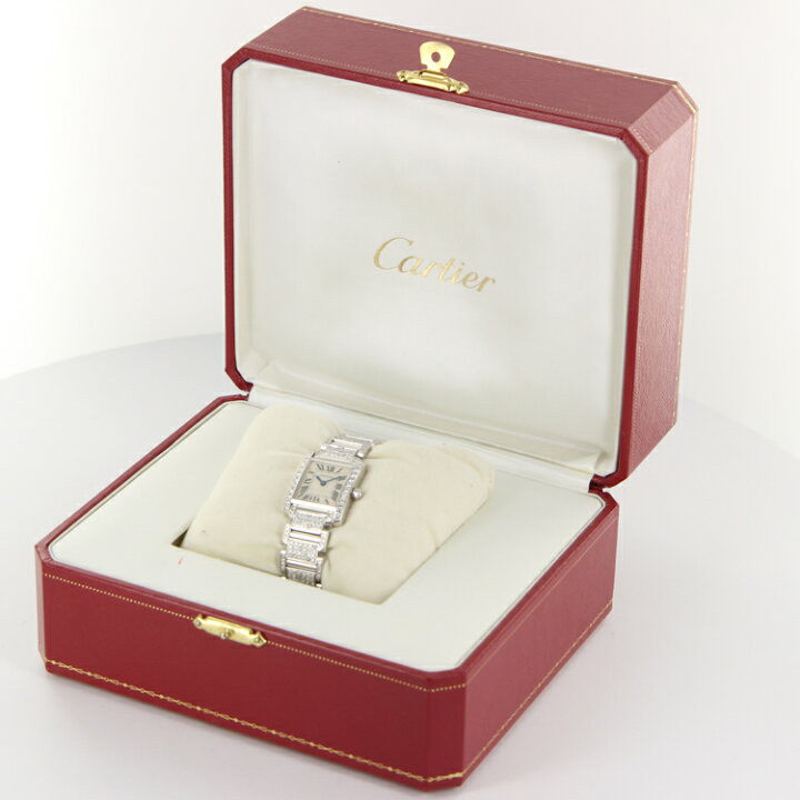 楽天市場】【美品】 CARTIER カルティエ タンクフランセーズ SM 