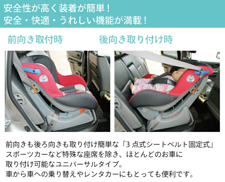 楽天市場】【レンタル】リーマン チャイルドシート ピピデビュー