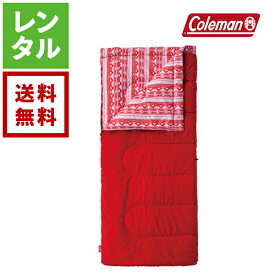 【ポイント10倍】【レンタル】Coleman コールマン シュラフ 寝袋 コージー C5 レッド【往復送料無料】 2000027267 アウトドアレンタル キャンプレンタル アウトドア用品 キャンプ用品 シュラフレンタル 初心者