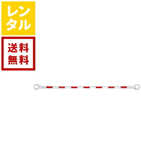 【ポイント10倍】【レンタル】アルミコーンバー 赤【往復送料無料】