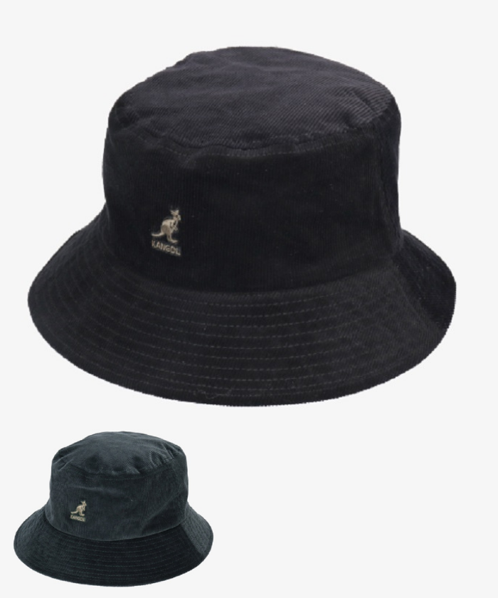 16016円 最大81%OFFクーポン カンゴール Kangol jungle cord bucket hat in washed black メンズ