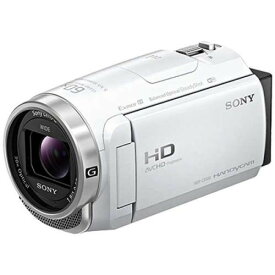 【5/18~5/19までポイント3倍】SONY ビデオカメラ Handycam 光学ズーム30倍 64GB ホワイト HDR-CX680W ソニー ハンディカム 〈HDRCX680-WC〉