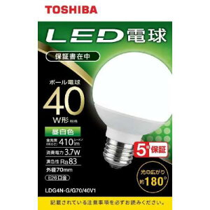  TOSHIBA LEDd {[d` 410lm(F)LDG4N-G/G70/40V1 qLDG4NGG7040V1r