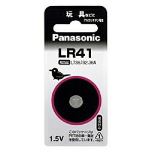 Panasonic �A���J���{�^���d�r LR41P �p�i�\�j�b�N �qLR41P�r