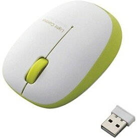 ELECOM BlueLEDマウス 無線 3ボタン Sサイズ グリーン M-BL20DBGN エレコム 〈MBL20DBGN〉