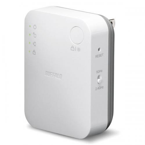 BUFFALO Wi-Fi メーカー公式 使い勝手の良い 無線LAN中継機 11ac バッファロー WEX-733DHP コンセント直挿しモデル 433+300Mbps