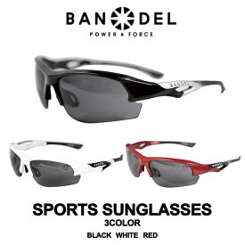 【父の日 早割10％off】【レビュー特典】BANDEL バンデル SUNGLASSES サングラス BAN-SSG001スポーツ 運動 アイウェア 眼鏡 フィット パワー加工 バランスアップ フリーサイズ 軽量 ギフト プレゼント ゴルフ