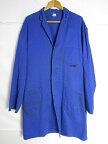 ヴィンテージ　ユーロ　ショップコート　ブルー XLサイズ位　ヨーロッパ古着【中古】【メンズ】【大きいサイズ】