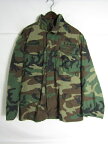 85年製　U.S.ARMY M-65 フィールドジャケット　ウッドランドカモ　SMALL SHORT【中古】【メンズ】【SMALL】