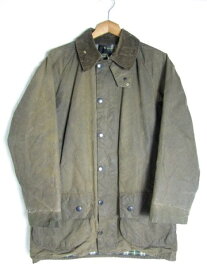 98年製　Barbour バブアー　MOORLAND ムーアランド　オイルドジャケット　サイズ38　イングランド製【メンズ】【MEDIUM】【中古】