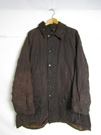 96年製　Barbour　バブアー　BEAUFORT　ビューフォート　ワックスコットンジャケット　ブラウン　サイズ46【中古】【メンズ】【大きいサイズ】