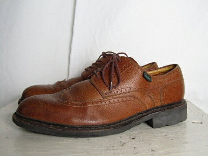 楽天市場】PARABOOT パラブーツ ウイングチップ シューズ 7 1/2 26cm 