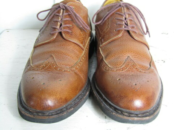 楽天市場】PARABOOT パラブーツ ウイングチップ シューズ 7 1/2 26cm 
