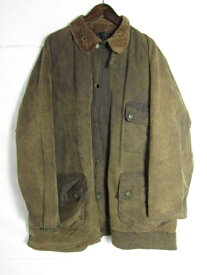 70年代製　1ワラント　Barbour バブアー　SOLWAY ZIPPER ソルウェイジッパー XLサイズ位 vintage【メンズ】【大きいサイズ】【中古】