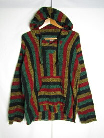 SANDY メキシカンパーカー Mサイズ メキシコ製 アクリル ラスタ 【中古】【メンズ】【MEDIUM】