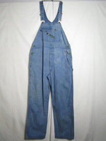 KEY キー デニム オーバーオール W42 L32相当【中古】【LARGE】【メンズ】