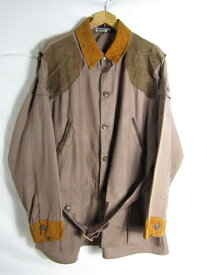 60年代製～　10-X　ハンティングジャケット ギャバジン　ブラウン　XLサイズ　vintage【メンズ】【大きいサイズ】【中古】