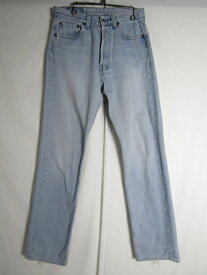 95年　USA製　W28 L31 Levi's　リーバイス　501　デニムパンツ インディゴ【中古】【SMALL】【メンズ】