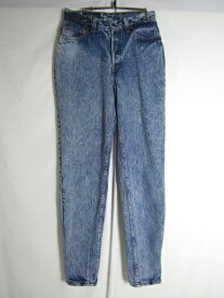 97年　USA製　W27 L31 Levi's　リーバイス　501　デニムパンツ ケミカルウォッシュ インディゴ【中古】【SMALL】【レディース】