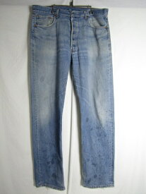 98年　USA製　W38 L34　Levi's　501 デニムパンツ インディゴ【中古】【LARGE】【メンズ】