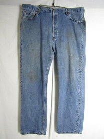 99年　USA製　W42 L30 Levi's　501 デニムパンツ インディゴ【中古】【大きいサイズ】【メンズ】