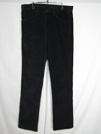 70's～ Levi's リーバイス 519 コーデュロイパンツ ブラック W32 L33 42TALON 【中古】【MEDIUM】【メンズ】