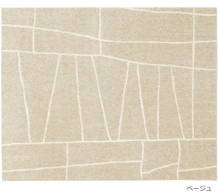 楽天市場】日本製ラグマット prevell プレーベル ジオーニ 約190×190cm