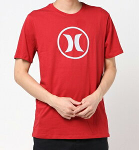 SALE!!HURLEY �n�[���[�@MENS �����Y�@CIRCLE ICON DRI-FIT�@RED