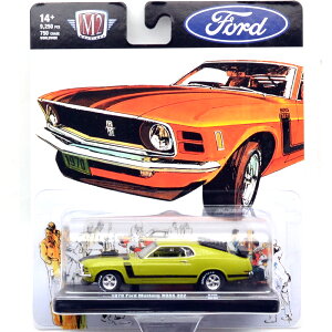 M2 DRIVERS 1970 FORD MUSTANG BOSS 302�@1/64�@1970 �t�H�[�h�E�}�X�^���O�E�{�X302�@�h���C�o�[�Y�@�����[�X105