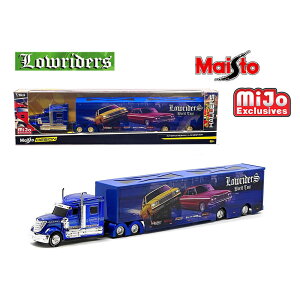 1/64�@MiJo EXCLUSIVE -1/64 MACK ANTHEM ENCLOSED TRANSPORTER LOW RIDERS�@MiJo ���� - 1�}�b�N�E�A���Z���E�G���N���[�Y�h�E�g�����X�|�[�^�[�@���[���C�_�[
