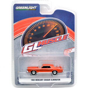 GREENLIGHT 1/64 1969 MERCURY COUGER ELIMINATOR (COMPETITION ORANGE) 1969 }[L[N[K[EG~l[^[@(RyeBVEIW)GL MUSCLE SERIES 28