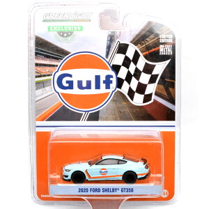GREENLIGHT�@2020 FORD SHELBY GT500 - GULF OIL�@2020 �t�H�[�h�E�V�F���r�[ GT500 - �K���t�I�C��