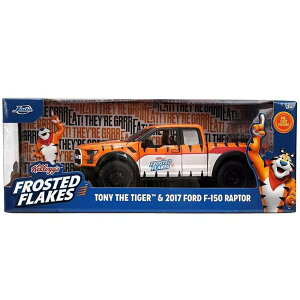 JADATOYS 1/24 2017 FORD F-150 RAPTOR & TONY THE TIGER FIGURE@2017 tH[h F-150 v^[ & gj[U^CK[ gj[U^CK[@tBMAt