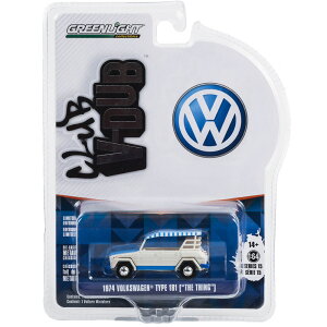GREENLIGHT�@1/64�@1974 VOLKSWAGEN TYPE 181 (THE THING) (WHITE)�@1974 �t�H���N�X���[�Q���E�^�C�v181 (�U�E�V���O)(�z���C�g)CLUB V-DUBS SERIES 15