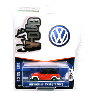 GREENLIGHT1/64�@1969 VOLKSWAGEN TYPE 181 (THE THING)�@GREEN MACHINES�@1969 �t�H���N�X���[�Q���E�^�C�v181 (�U�E�V���O) �O���[���}�V��CLUB V-DUBS SERIES 17