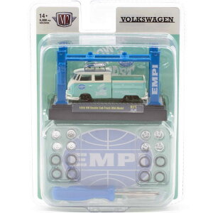 M2�@MODELKIT 1959 VW DOUBLE CAB TRUCK USA MODEL�@1959 �t�H���N�X���[�Q���E�_�u���L���u�EUSA���f���@�t���̃v���X�h���C�o�[�őg�ݗ��Ċ��������郂�f���L�b�g�^�C�v�ł��B���o�[�^�C�� & �z�C�[��