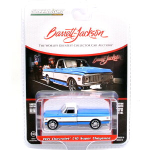 BARRETT-JACKSON SERIES 14 - 1971 CHEVROLET C10 SUPER CHEYENNE CUSTOM PICK UP@1/64@obg-WN\ V[Y14 - 1971 V{[ C10 X[p[EVCAE@JX^EsbNAbv