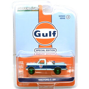 GREENLIGHT@1990 FORD F-150 (GREEN MACHINE)@1990@tH[h F-150 (O[}V)GULF SPECIAL EDITION SERIES 2