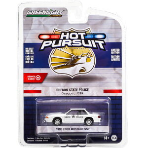 GREENLIGHT 1993 FORD MUSTANG SSP - OREGON STATE POLICEO[Cg1993 tH[hE}X^O SSP - ISEXe[gE|XHOT PURSUIT SERIES 41