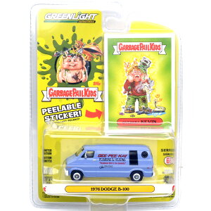 GREENLIGHT1/64�@1976 DODGE B-100�@1976 �_�b�W B-100�@Garbage Pail Kids Series 6